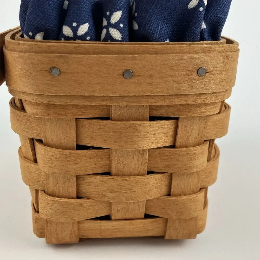 Longaberger Horizon Of Hope Basket Set 1995 | /w Liner Home Decor VTG (17124)